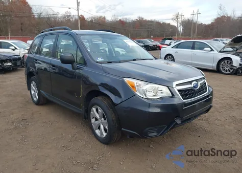 2015 Subaru Forester 2.5I z USA, uszkodzony, nr VIN JF2SJABCXFH561966